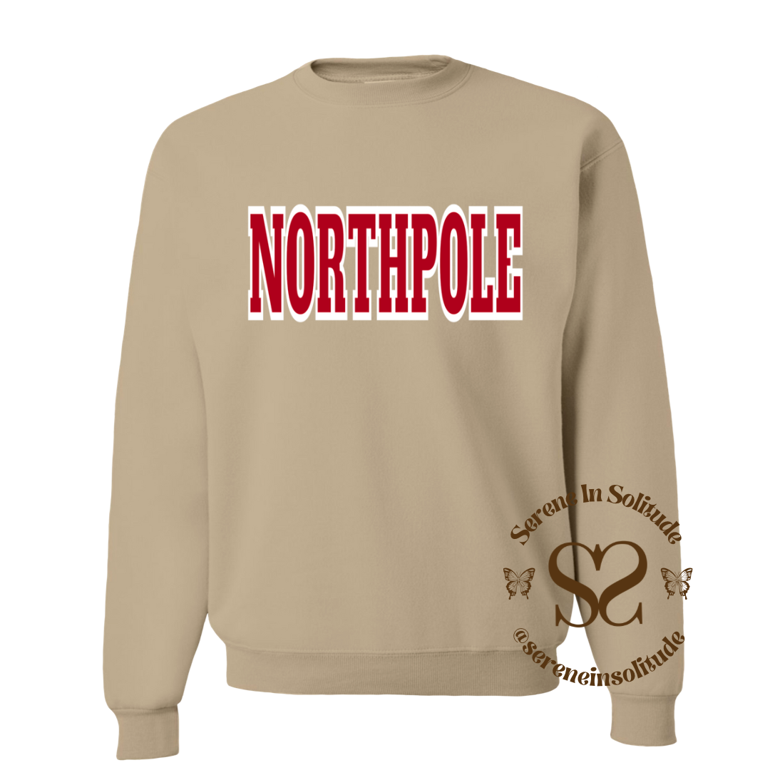 North Pole Sweatshirt/Hood