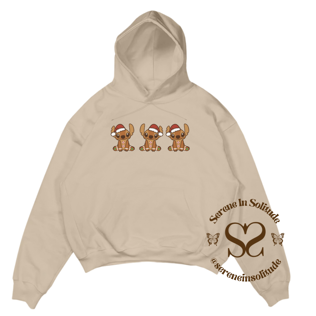 Ginger Stitch Sweatshirt/Hood