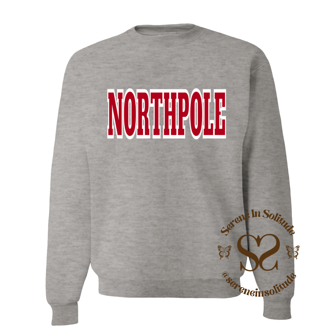 North Pole Sweatshirt/Hood
