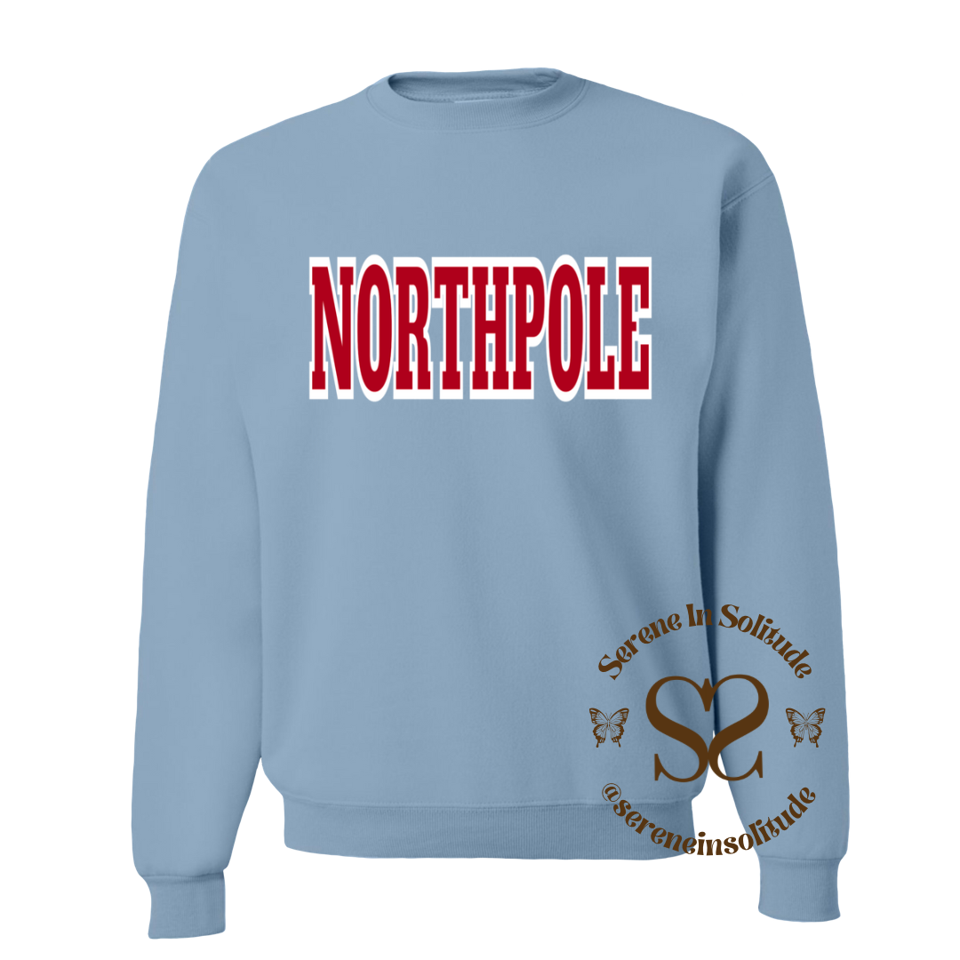 North Pole Sweatshirt/Hood