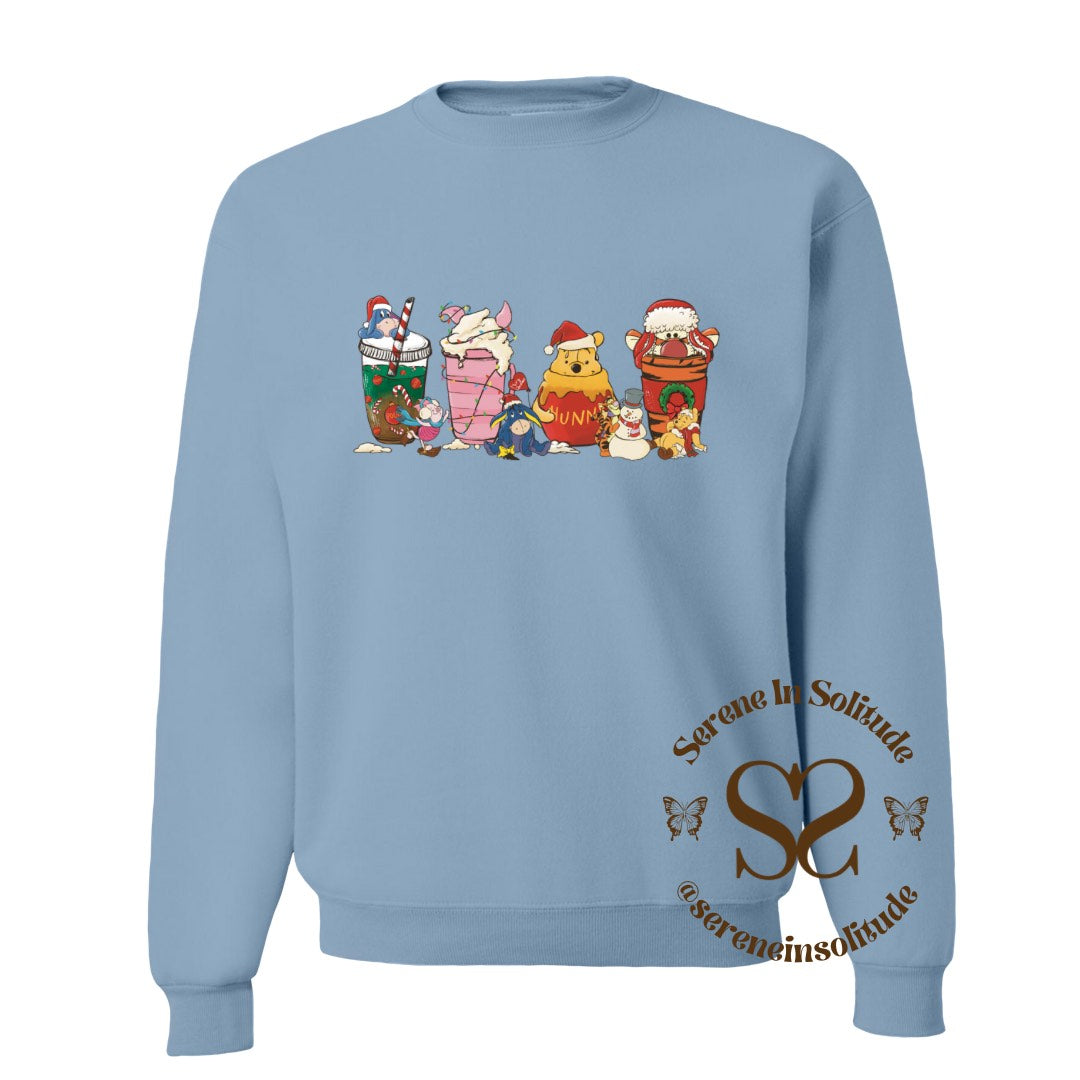 Xmas Bear Coffee Sweatshirt/Hood
