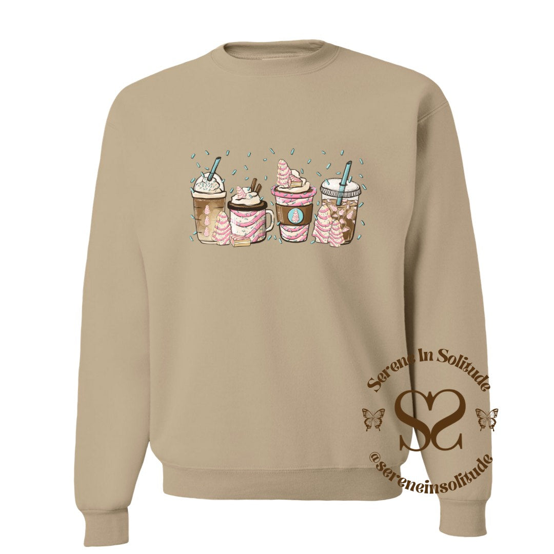 Tree Cake Coffee Sweatshirt/Hood