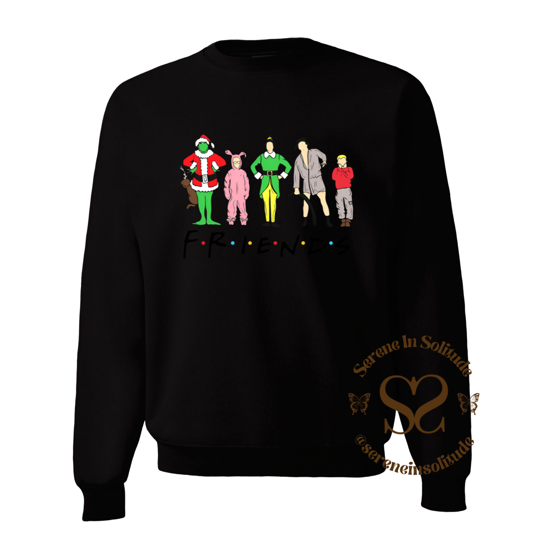 Xmas Friends Sweatshirt/Hood