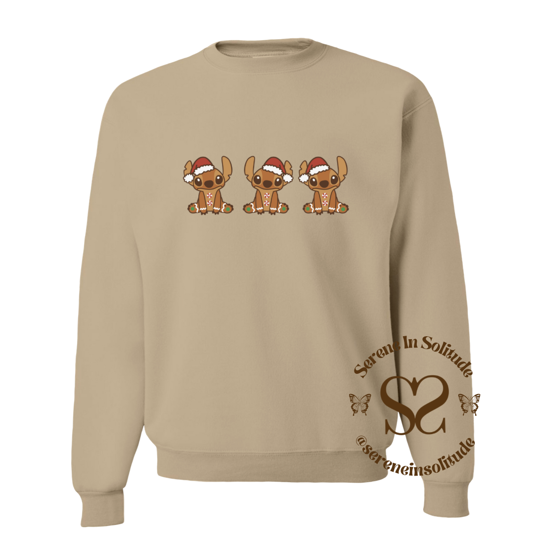 Ginger Stitch Sweatshirt/Hood
