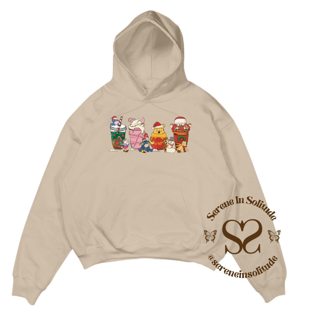 Xmas Bear Coffee Sweatshirt/Hood