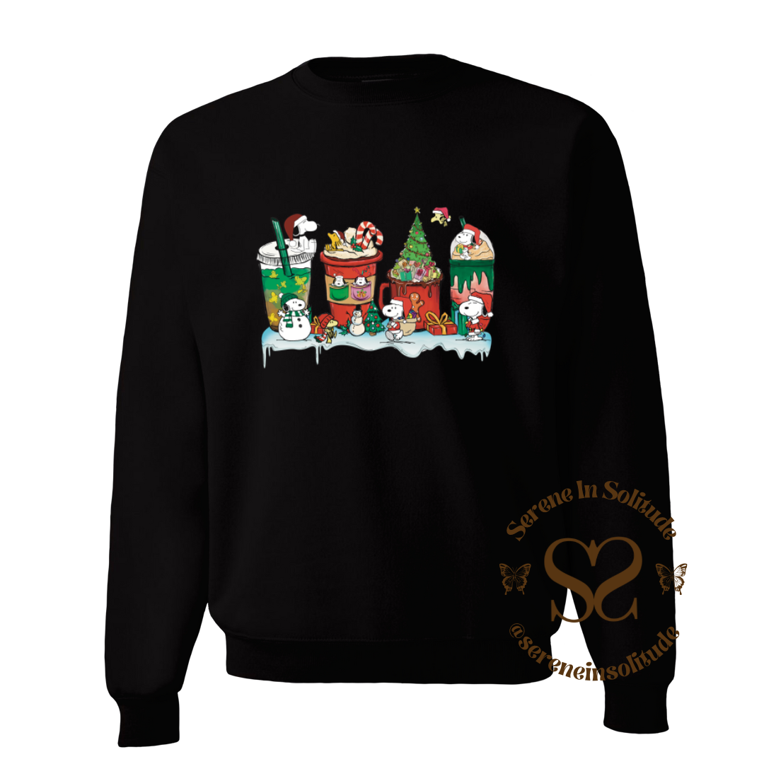 Snoopy Coffee Sweatshirt/Hood