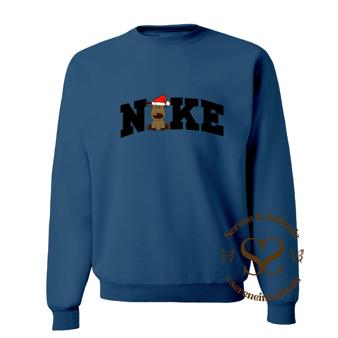 Christmas Deer Sweatshirt/Hood
