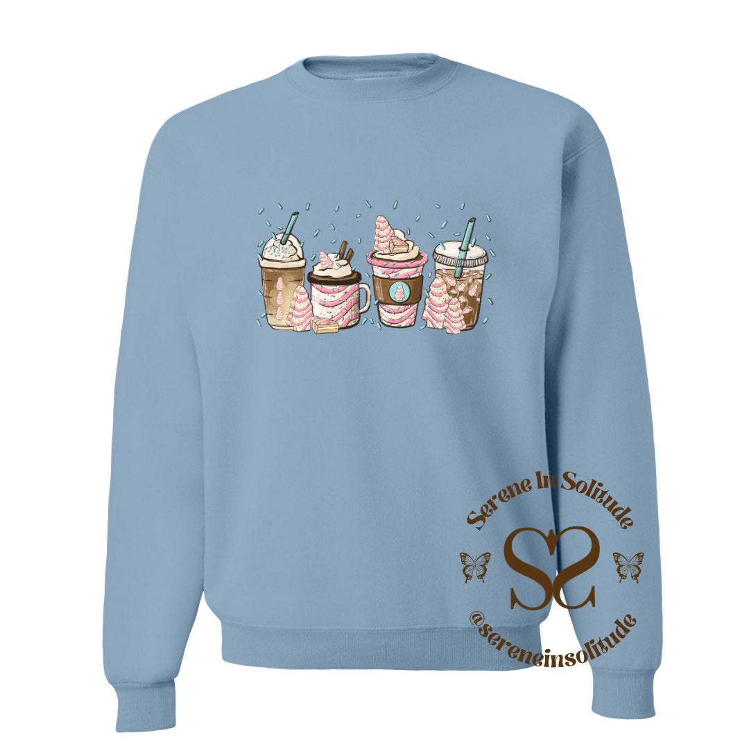 Tree Cake Coffee Sweatshirt/Hood