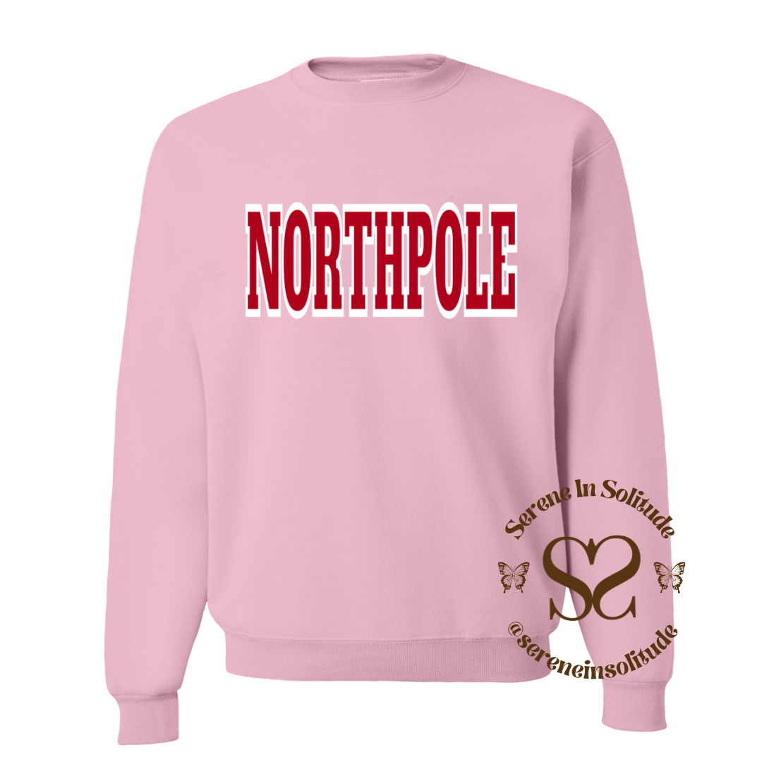 North Pole Sweatshirt/Hood