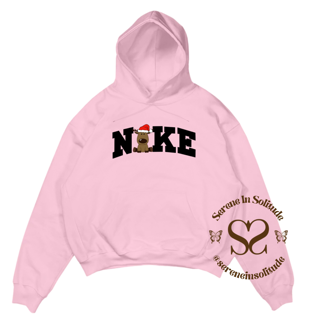 Christmas Deer Sweatshirt/Hood