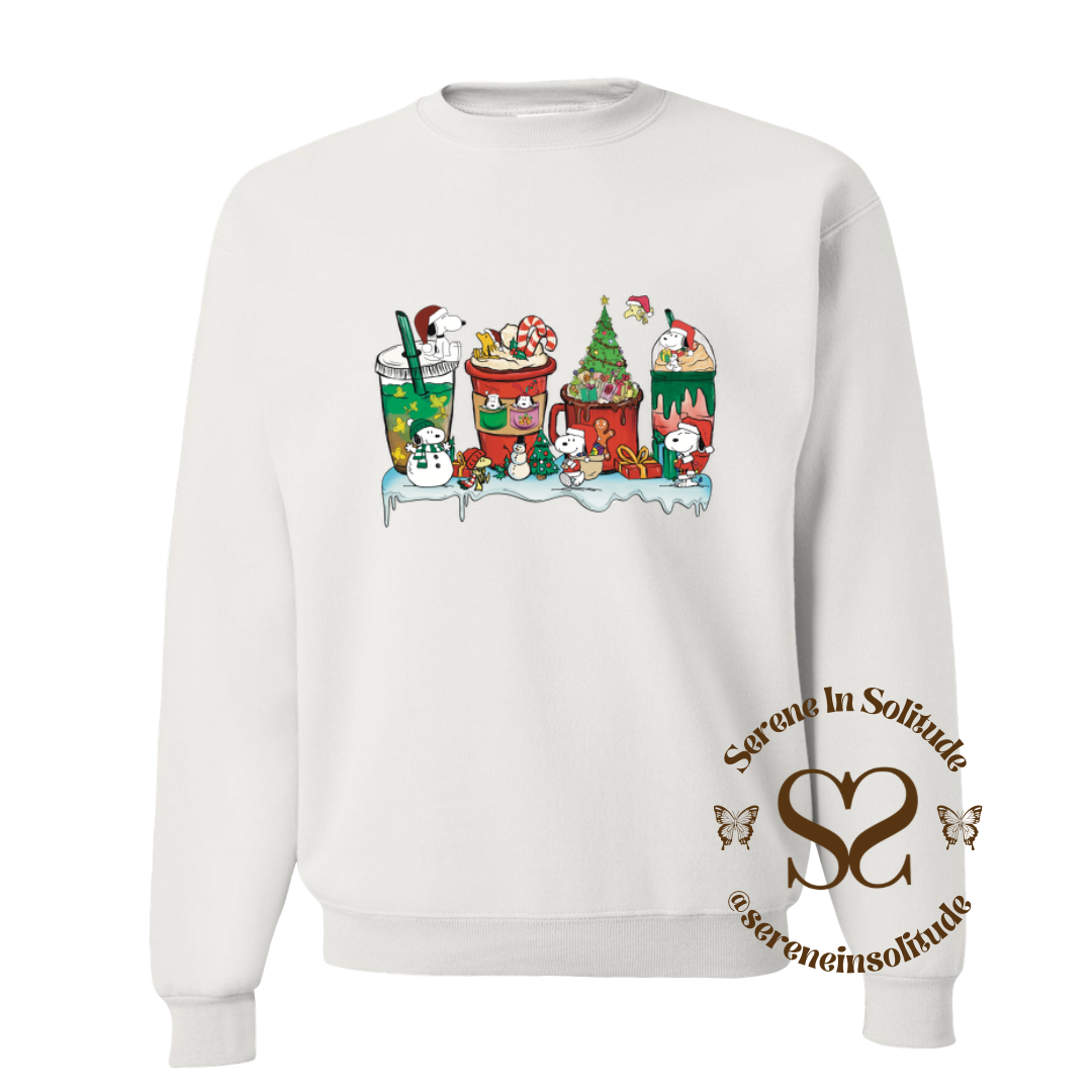 Snoopy Coffee Sweatshirt/Hood