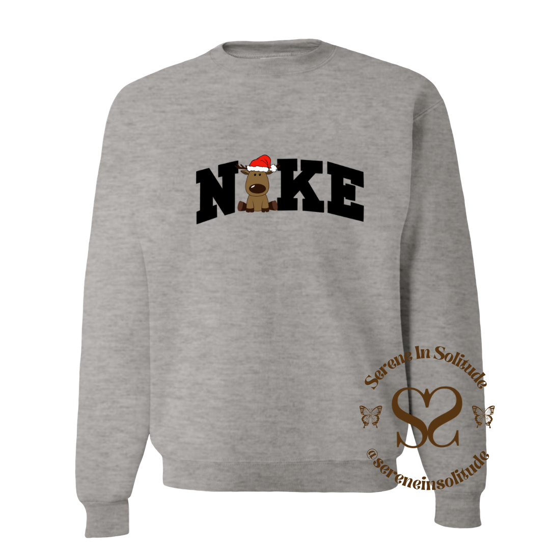 Christmas Deer Sweatshirt/Hood