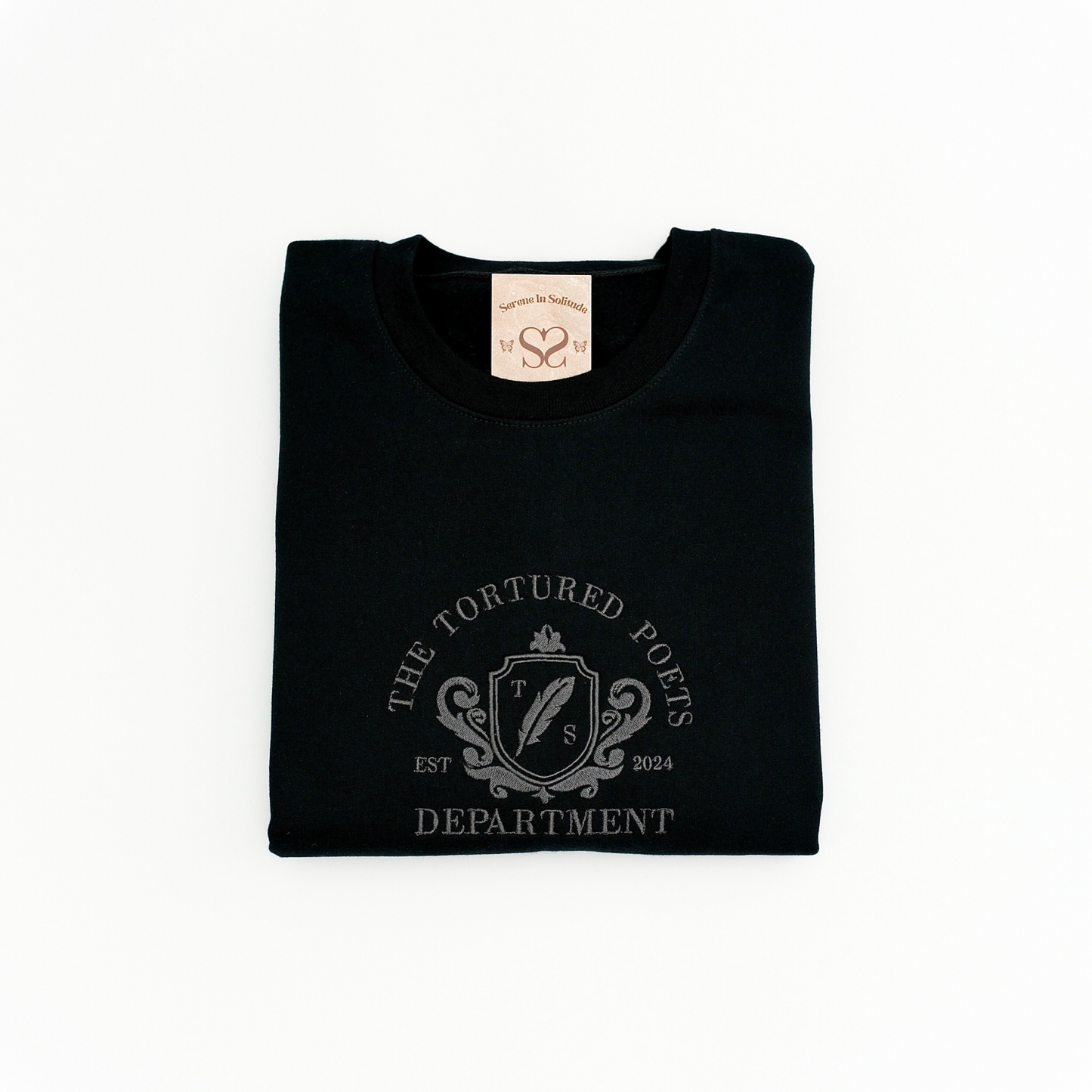 Embroidered Poets Department Sweatshirt/Hood