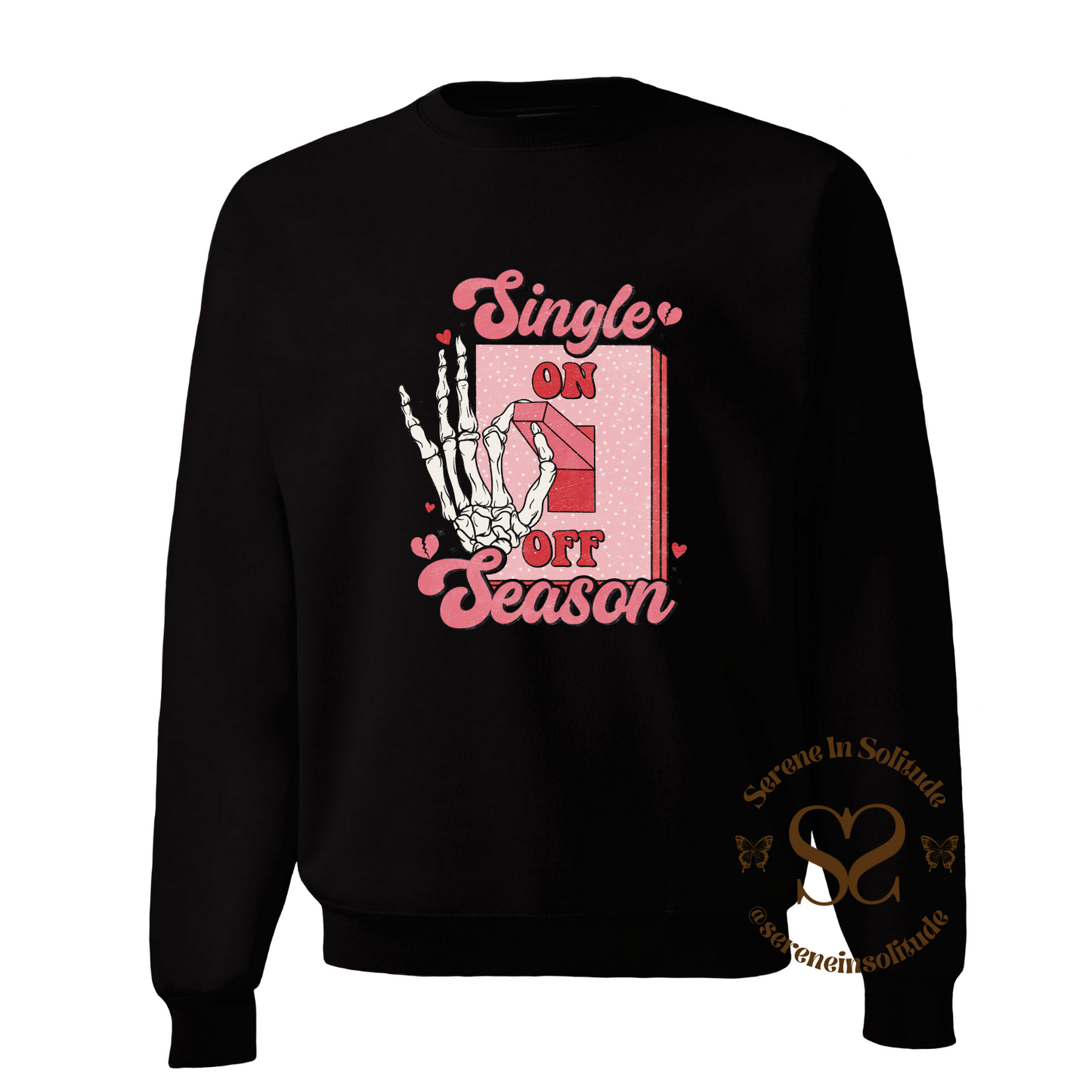 Retro Single Season On Sweatshirt