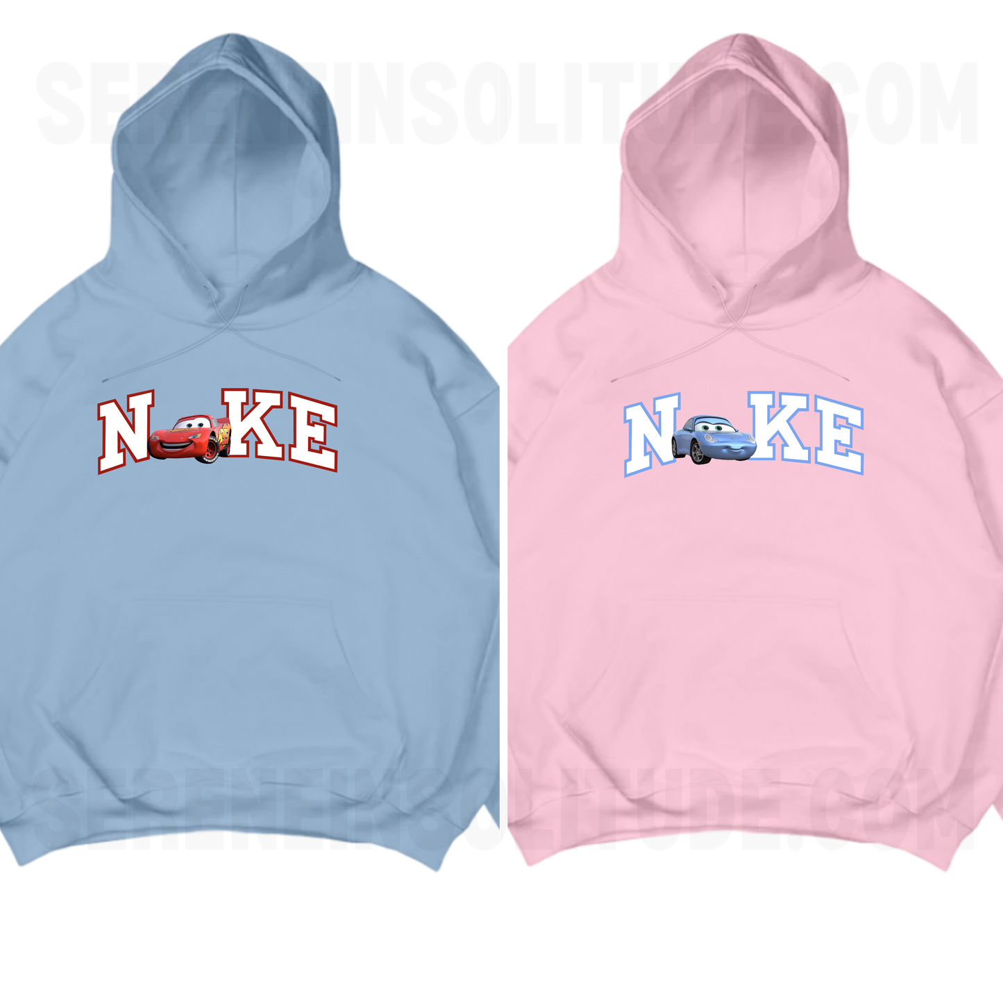 Cars lightning & Sally Matching Sweatshirts