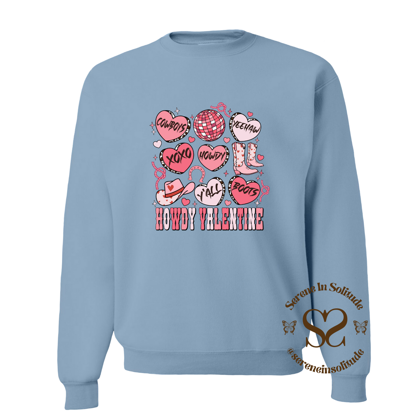 Howdy Valentine Sweatshirt