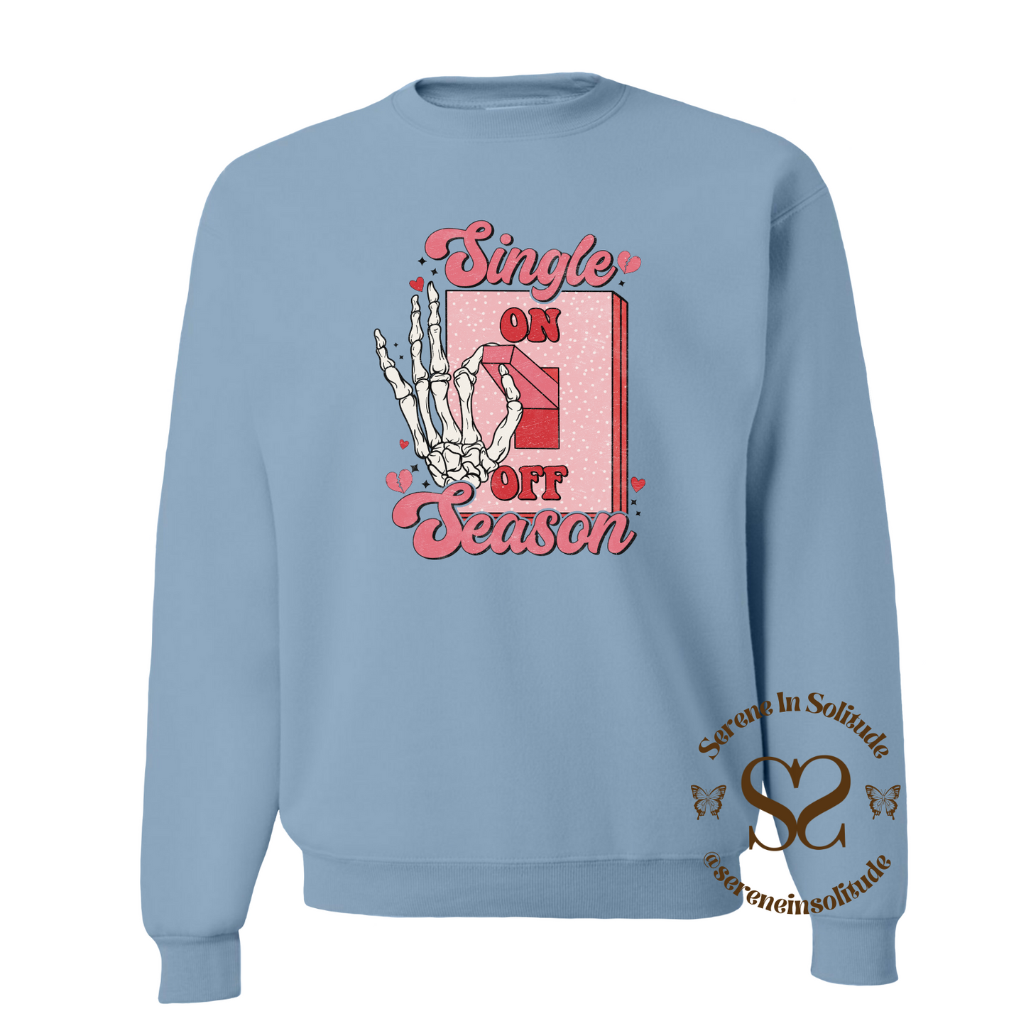 Retro Single Season On Sweatshirt