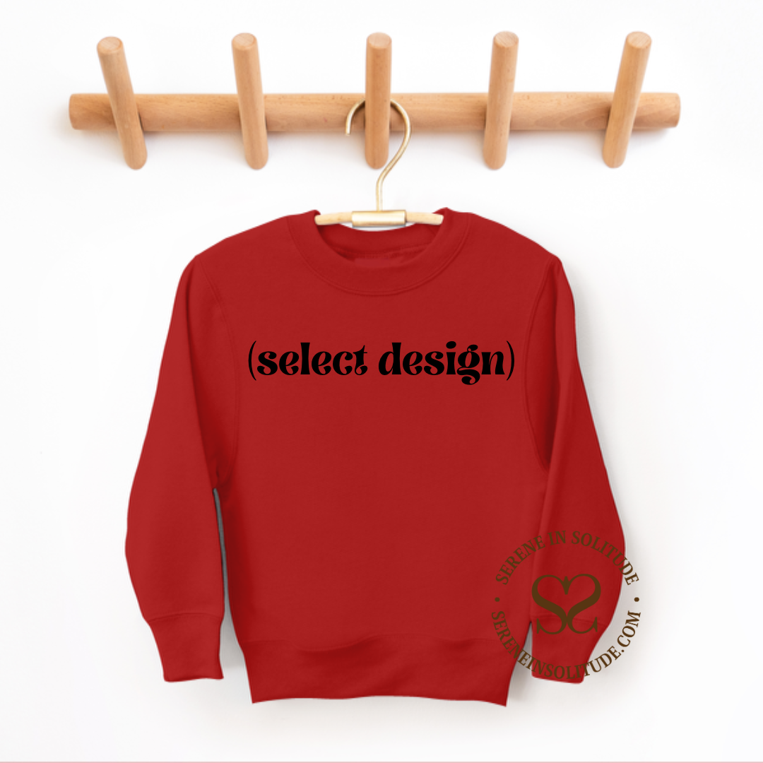 Youth Crewneck/Hoodie (select design)