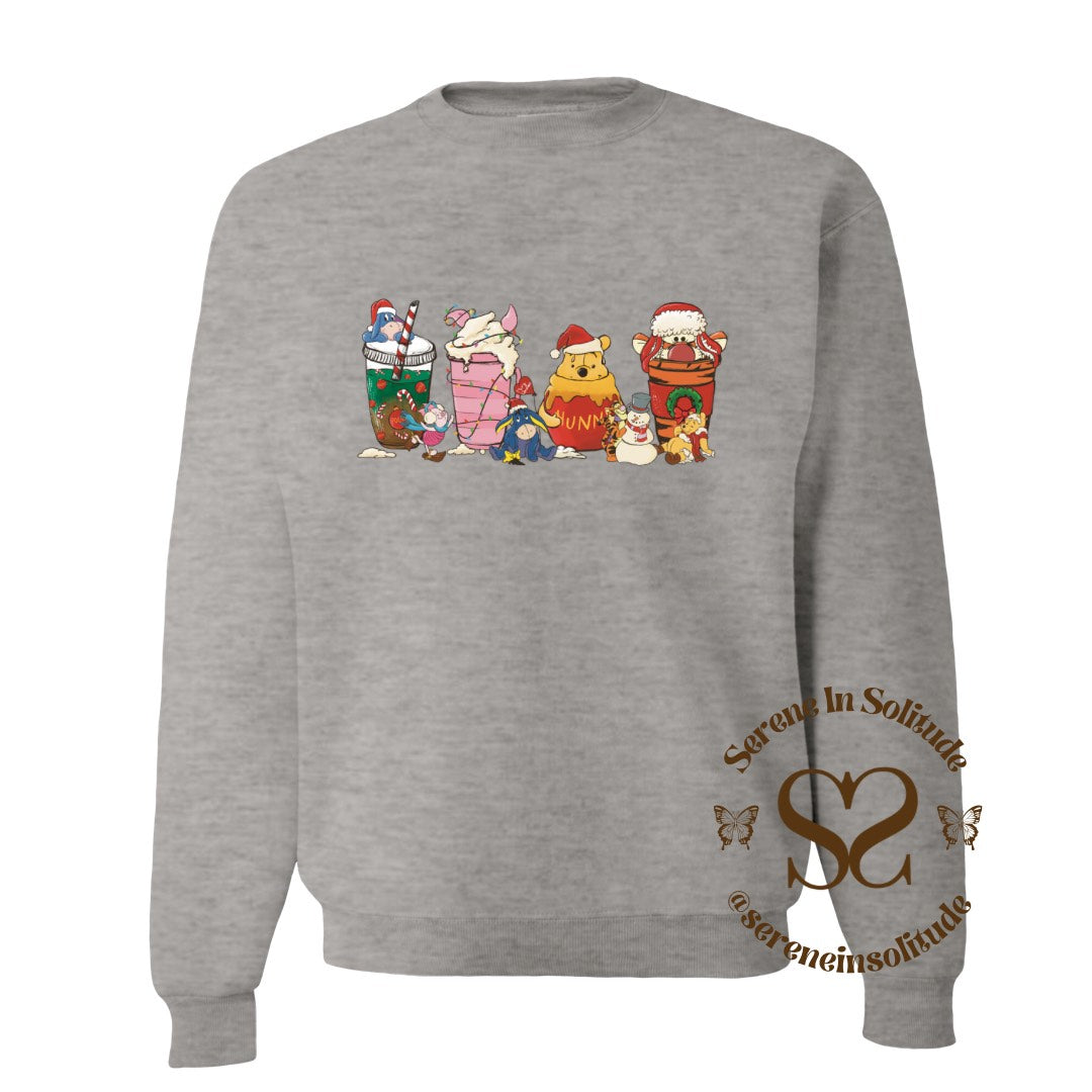 Xmas Bear Coffee Sweatshirt/Hood
