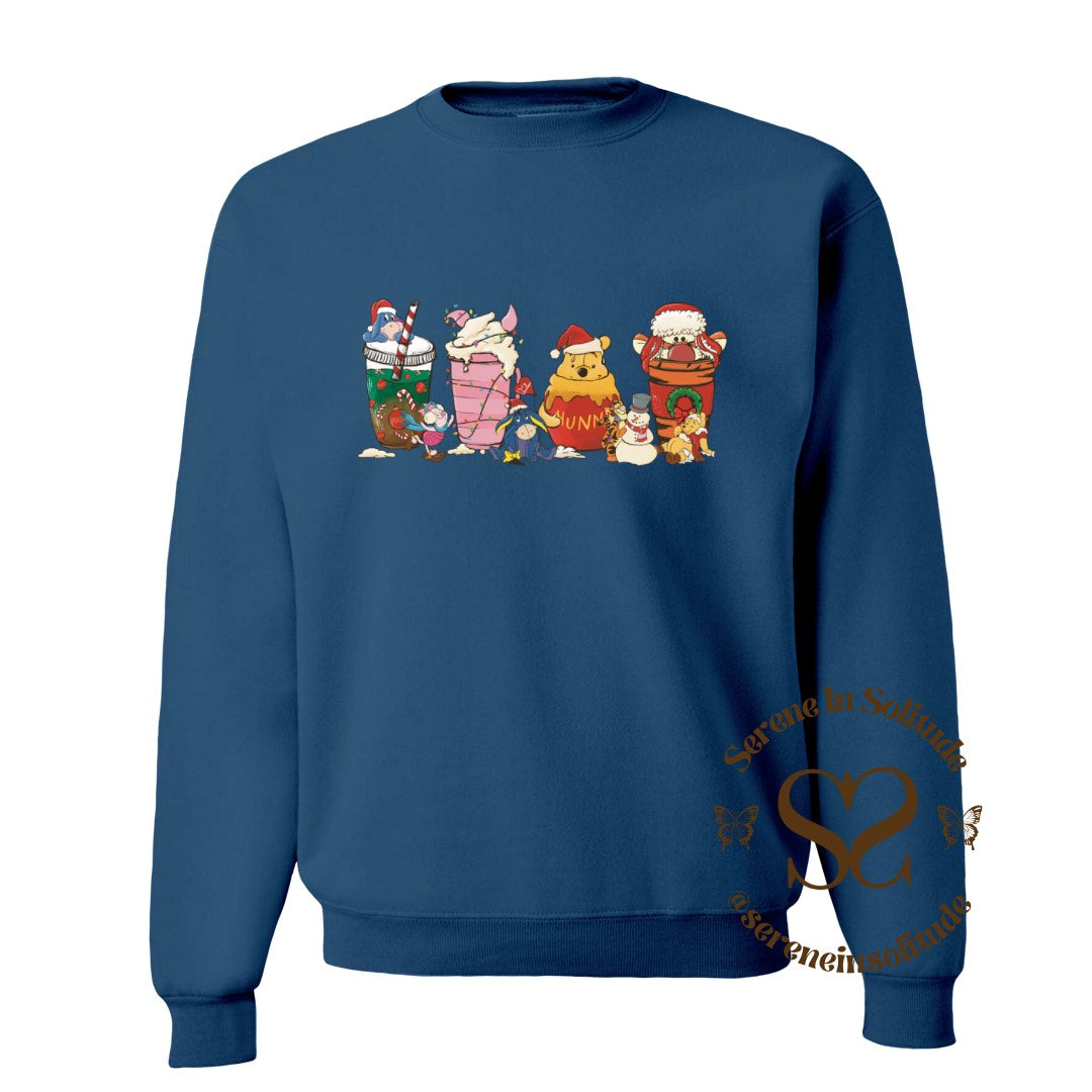Xmas Bear Coffee Sweatshirt/Hood