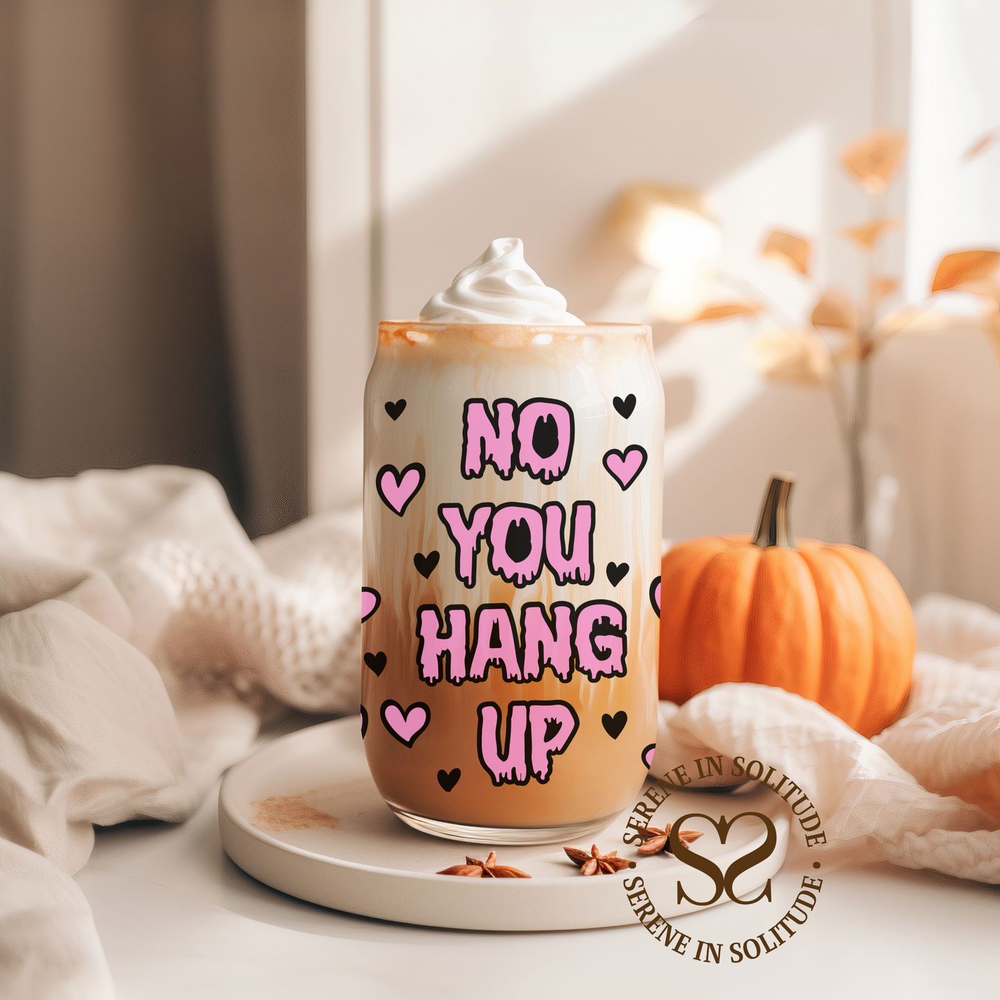 Scream Glass Cup 16 Oz