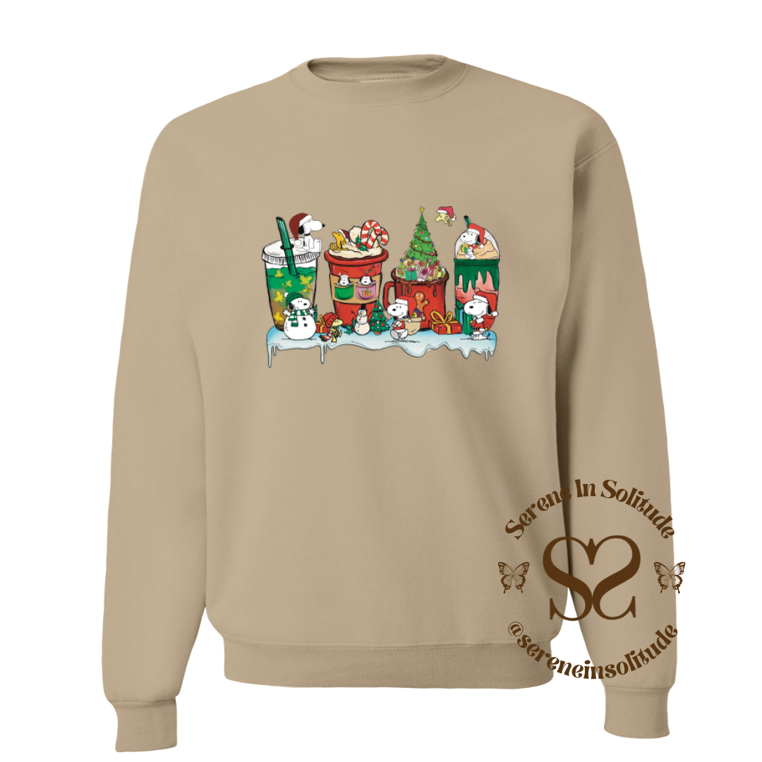 Snoopy Coffee Sweatshirt/Hood