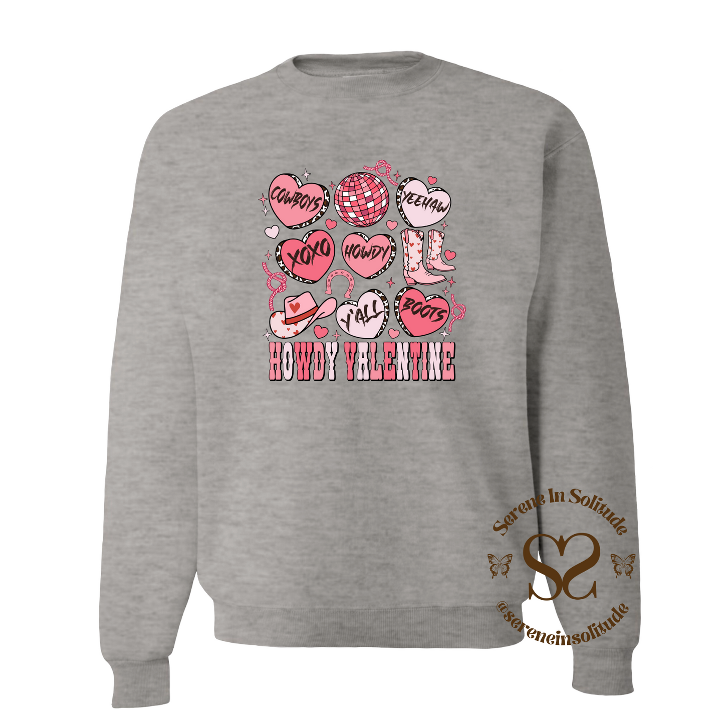 Howdy Valentine Sweatshirt