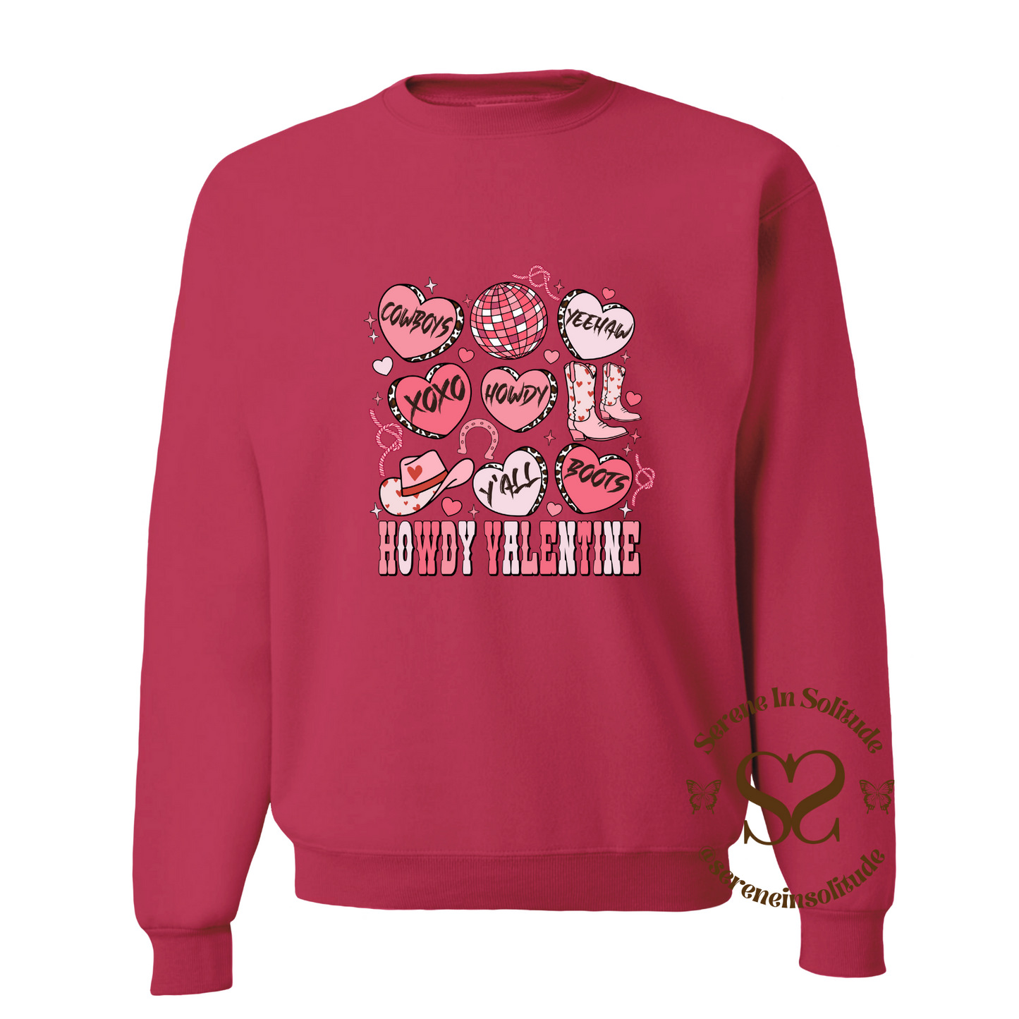 Howdy Valentine Sweatshirt