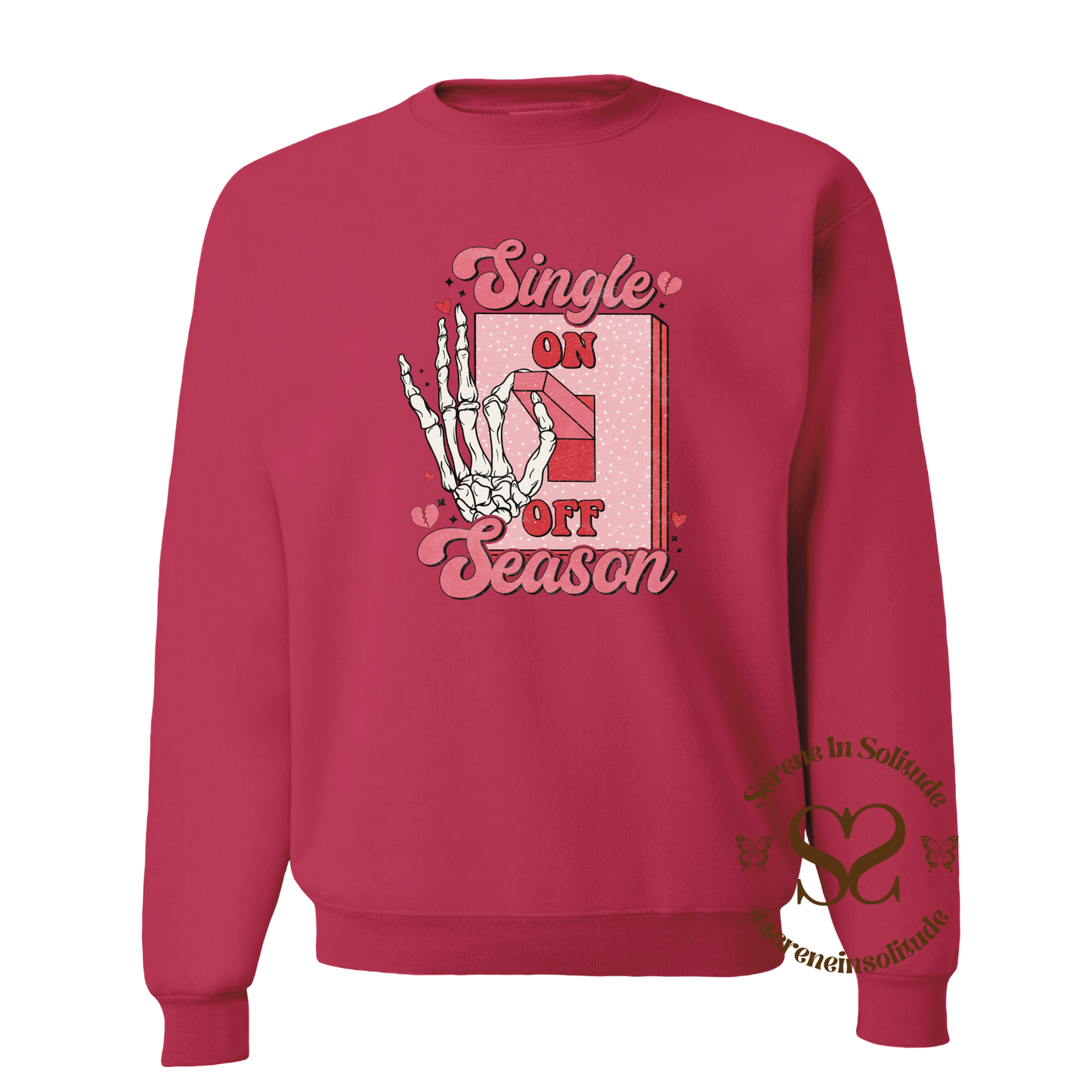 Retro Single Season On Sweatshirt