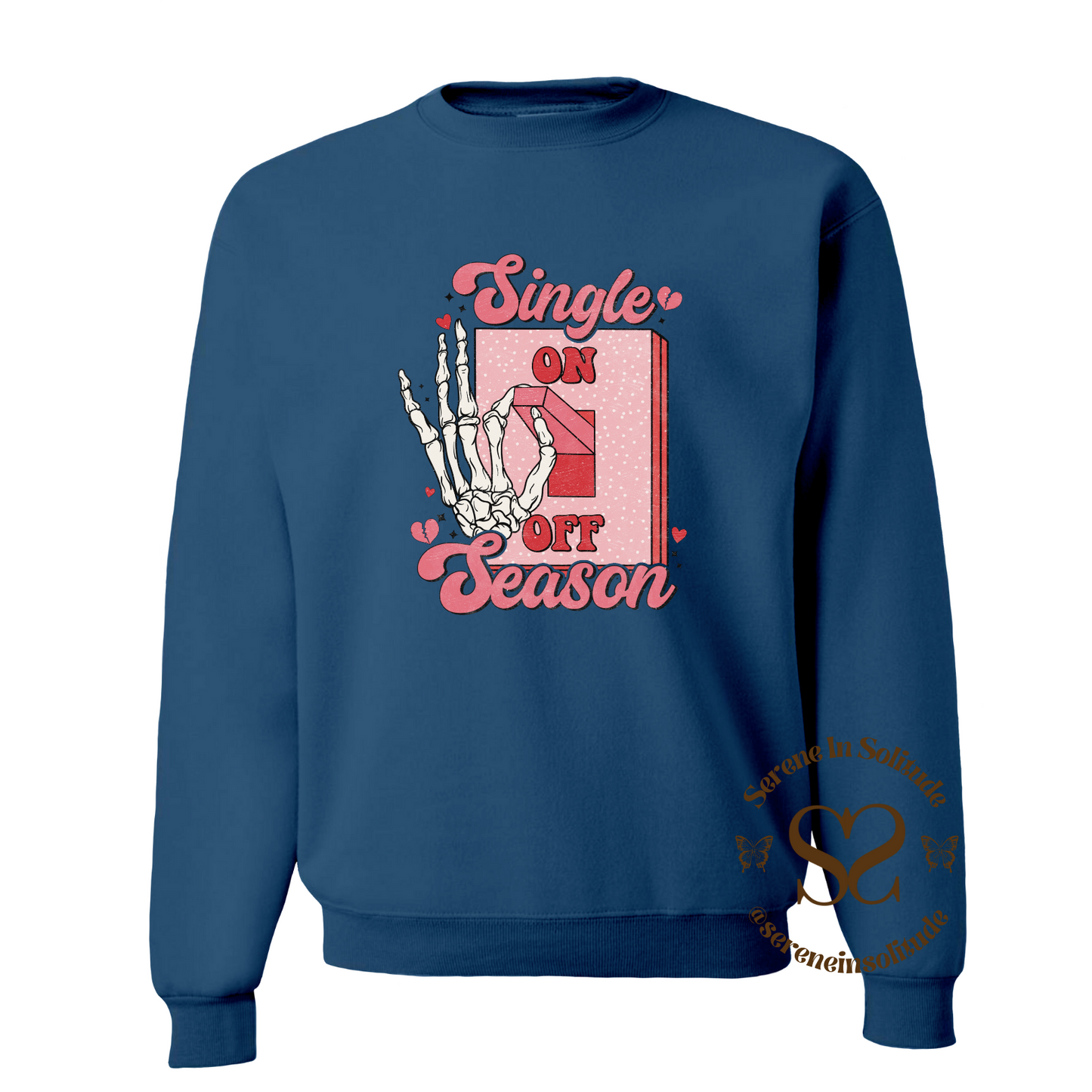 Retro Single Season On Sweatshirt