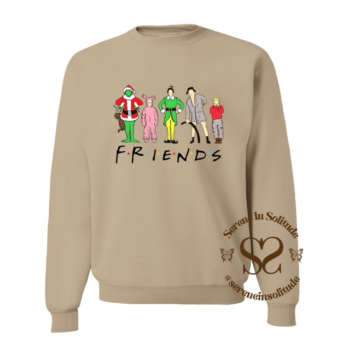 Xmas Friends Sweatshirt/Hood