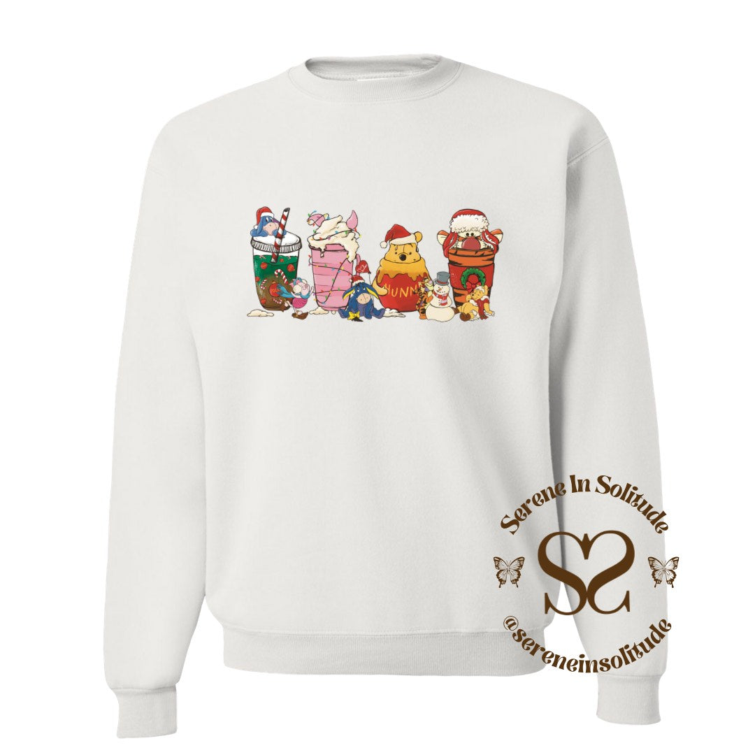 Xmas Bear Coffee Sweatshirt/Hood