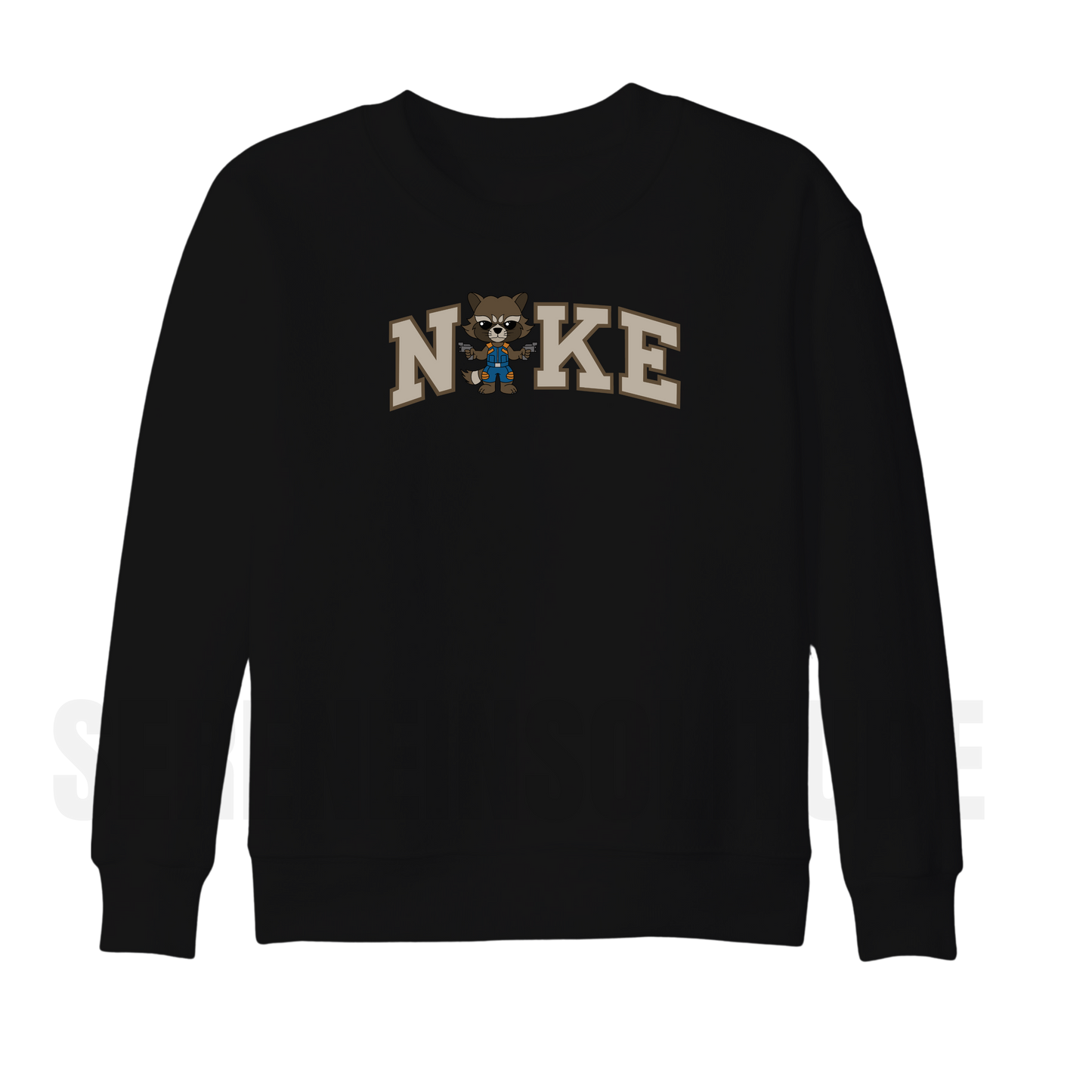 Kids Raccoon Crewneck