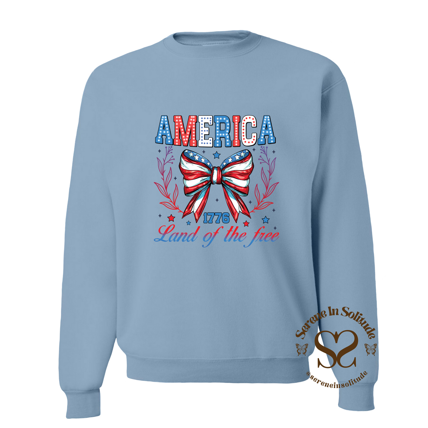 America Land of the Free Sweatshirt