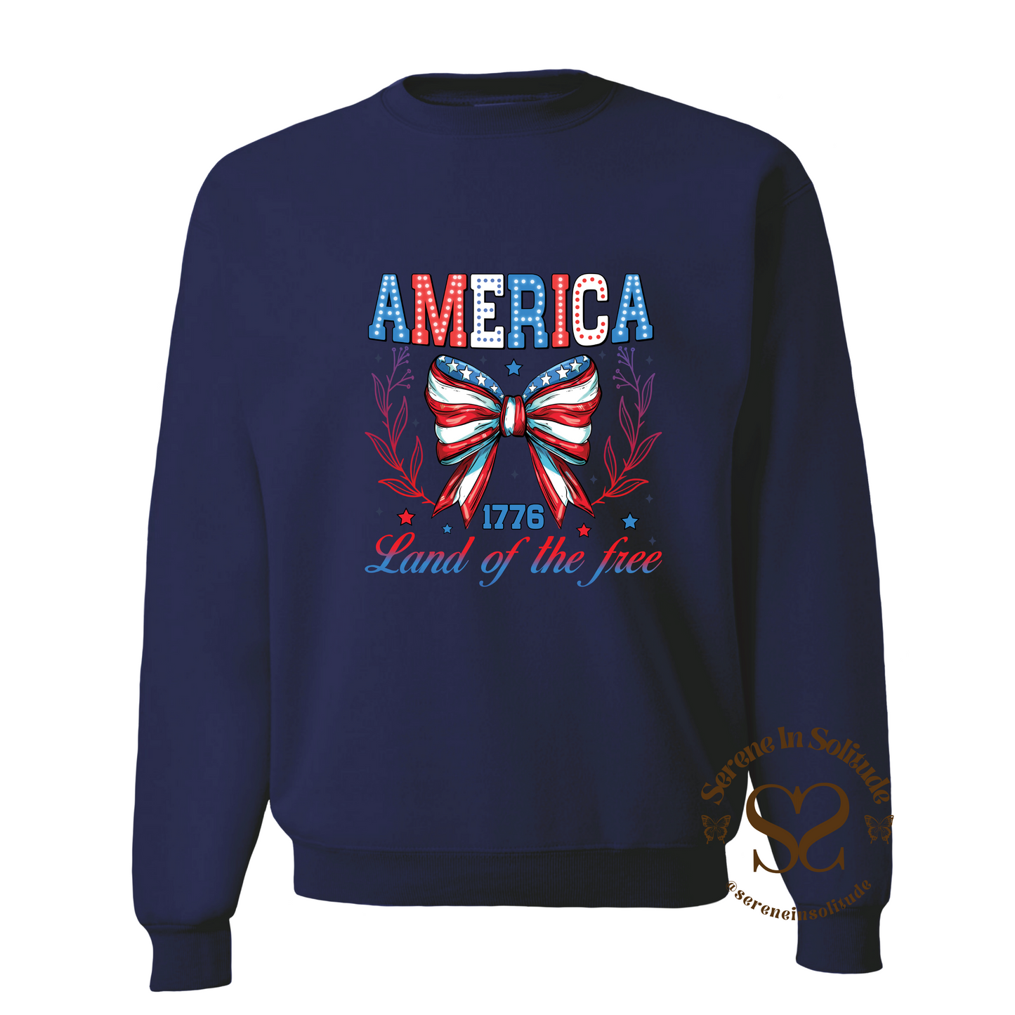 America Land of the Free Sweatshirt