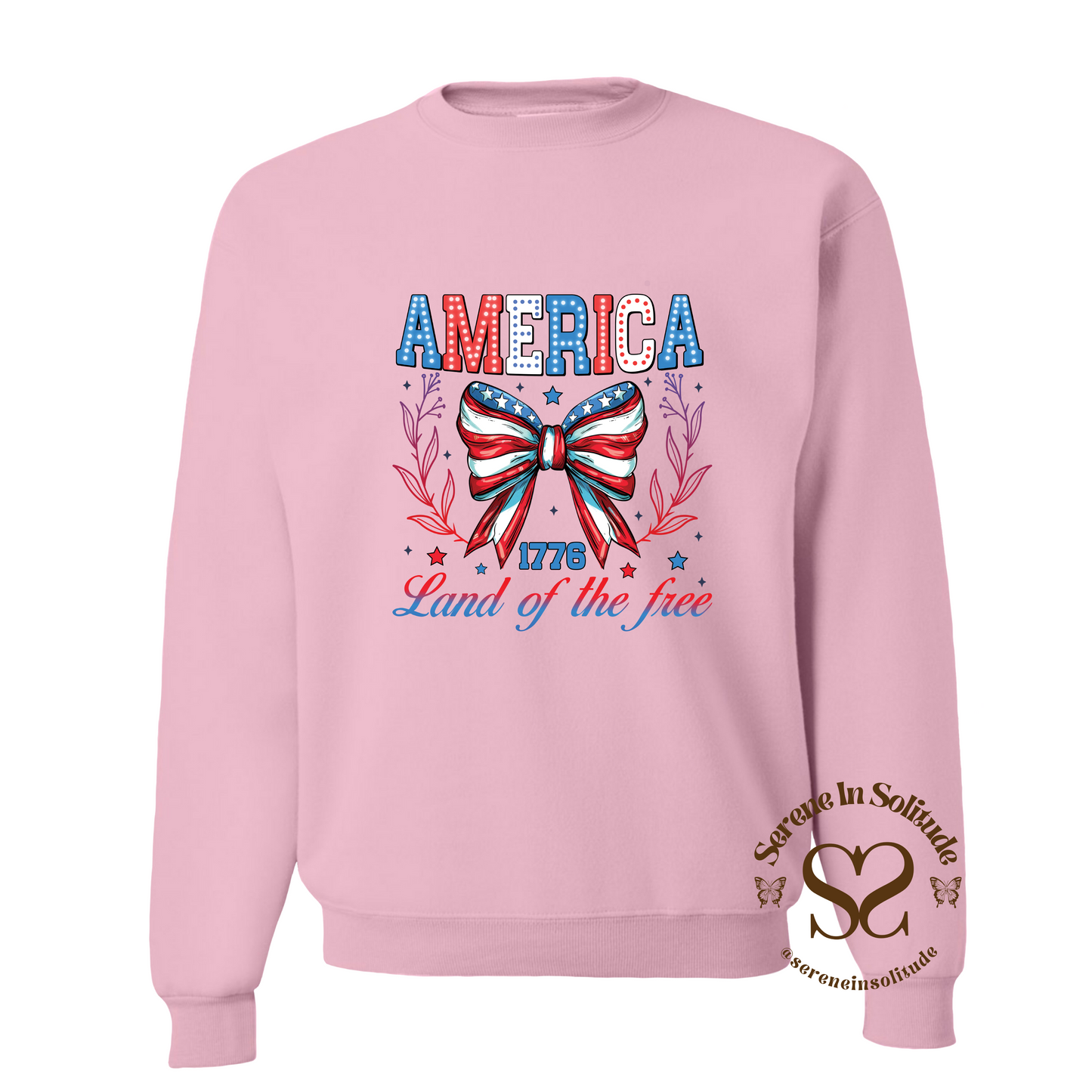 America Land of the Free Sweatshirt