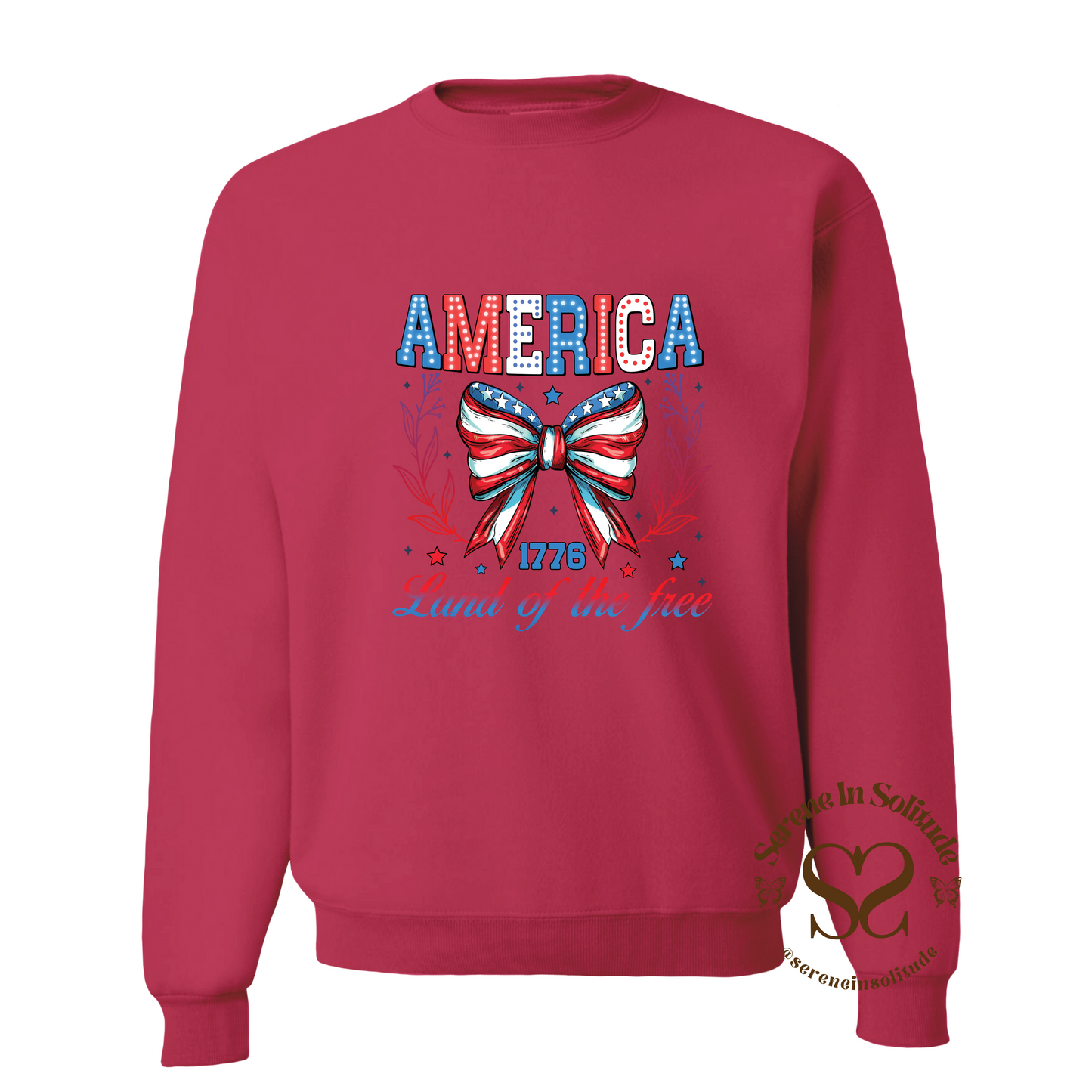 America Land of the Free Sweatshirt