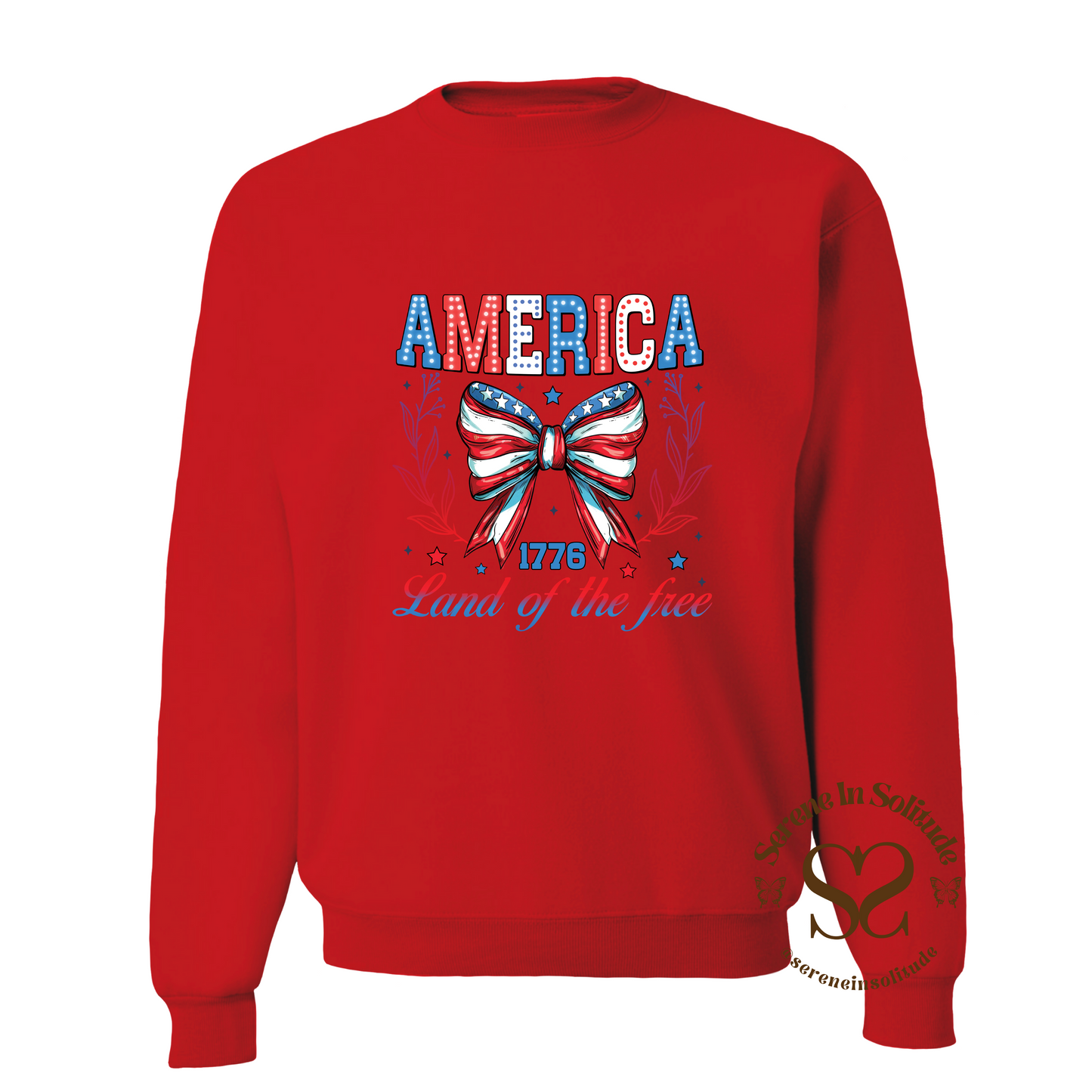 America Land of the Free Sweatshirt
