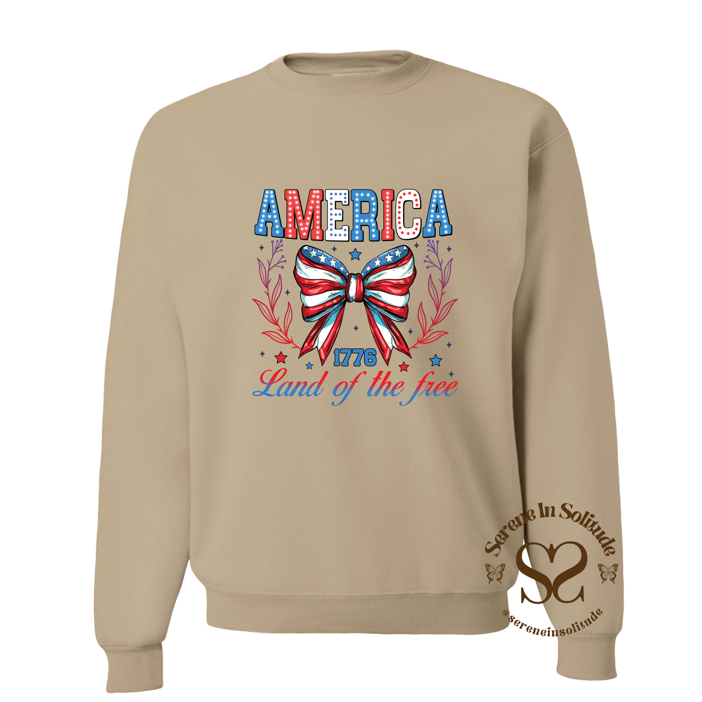 America Land of the Free Sweatshirt