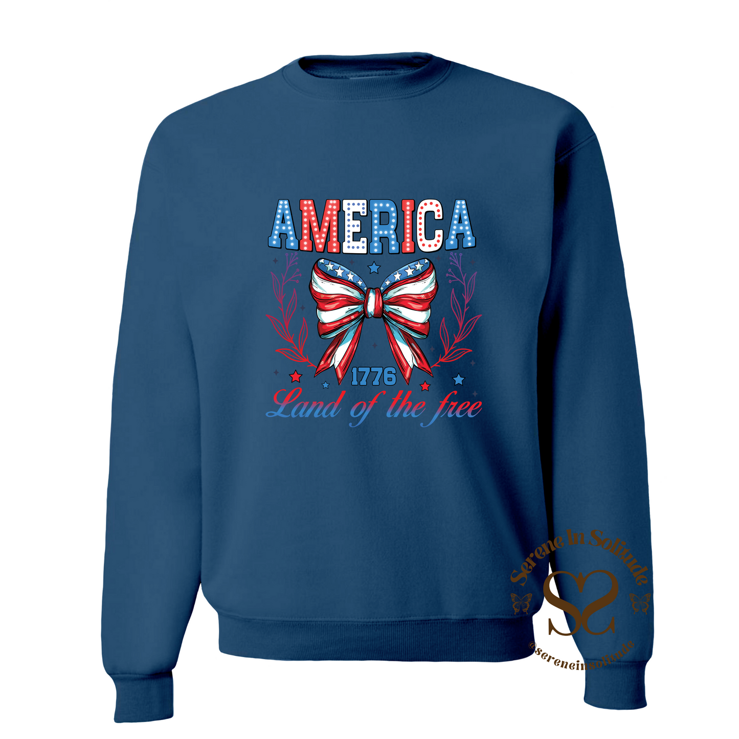 America Land of the Free Sweatshirt