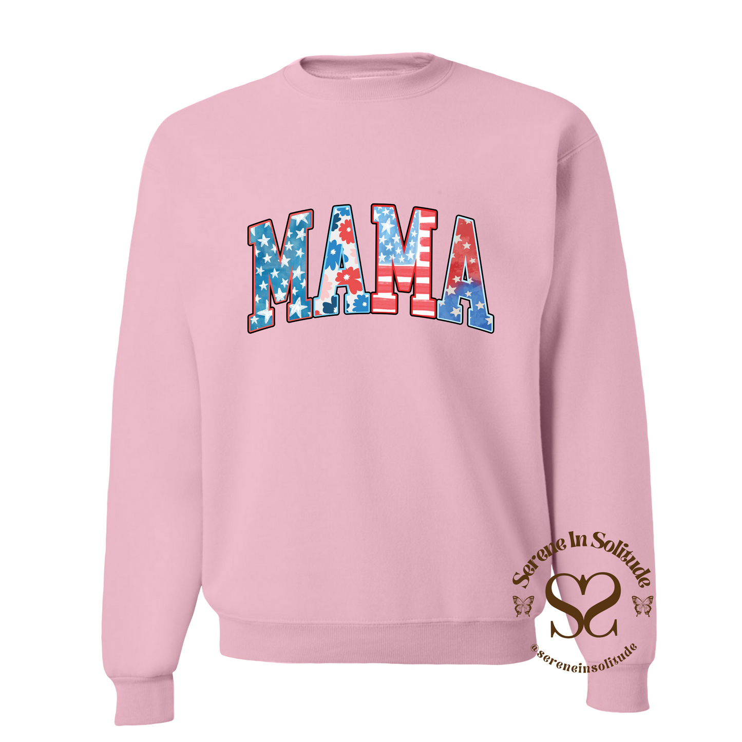 Patriotic Mama Crewneck