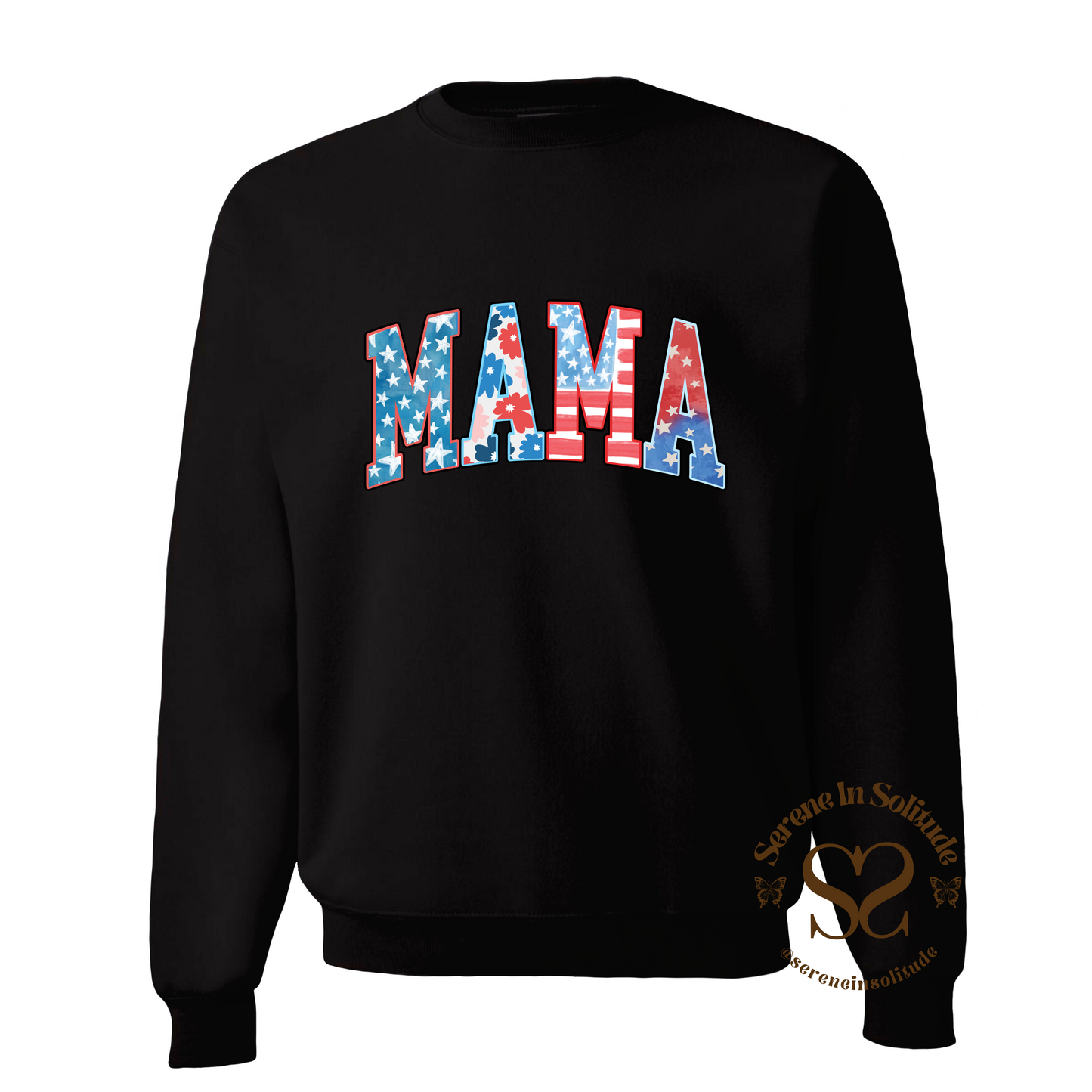 Patriotic Mama Crewneck