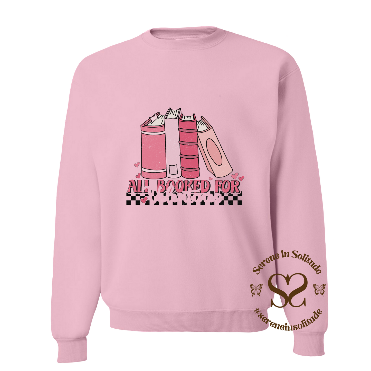 Retro All Booked for Valentine's Sweatshirt