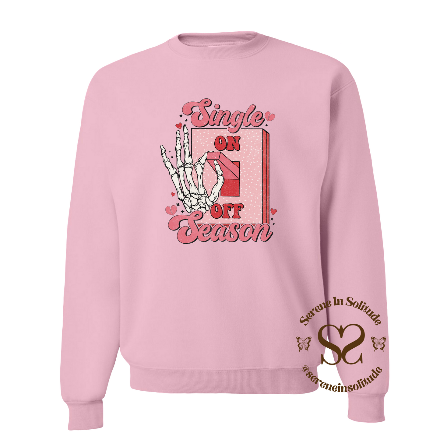 Retro Single Season On Sweatshirt