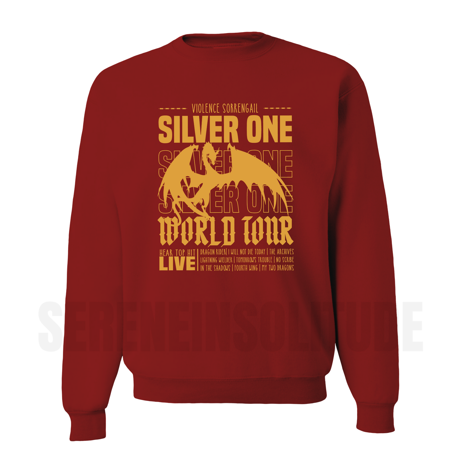 Silver One World Tour Sweatshirt