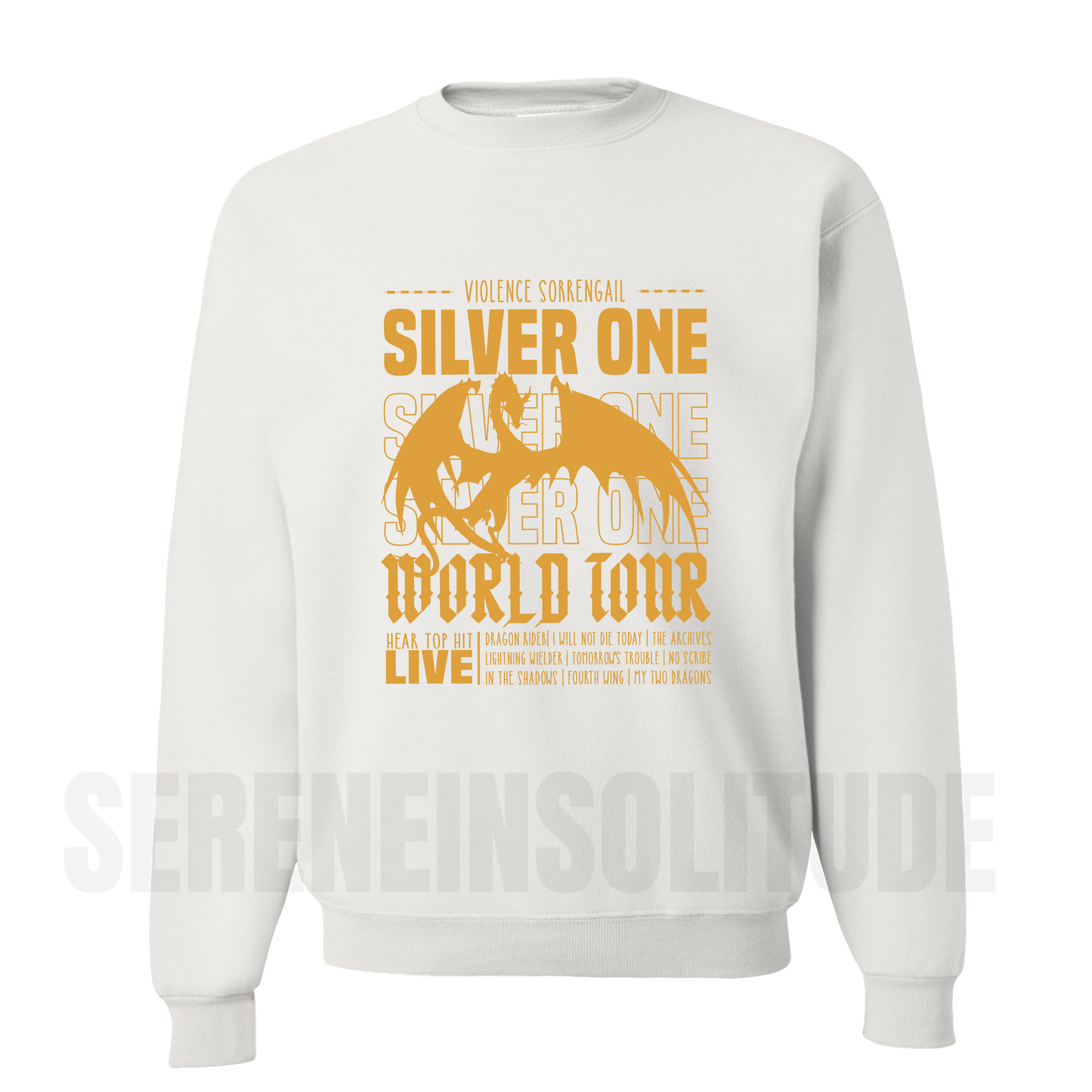 Silver One World Tour Sweatshirt