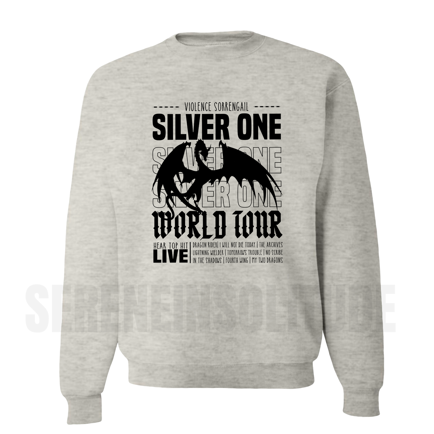 Silver One World Tour Sweatshirt