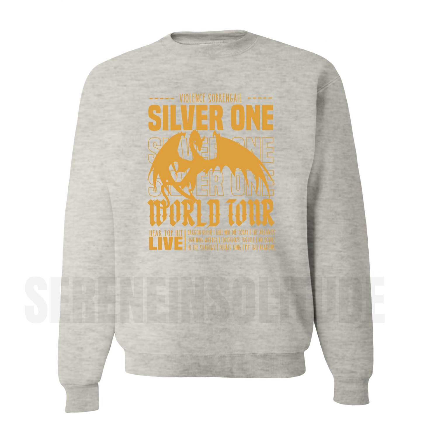 Silver One World Tour Sweatshirt