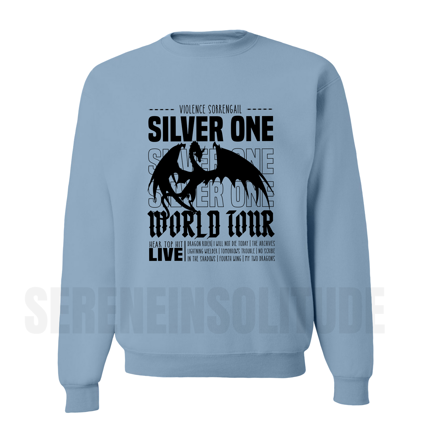 Silver One World Tour Sweatshirt