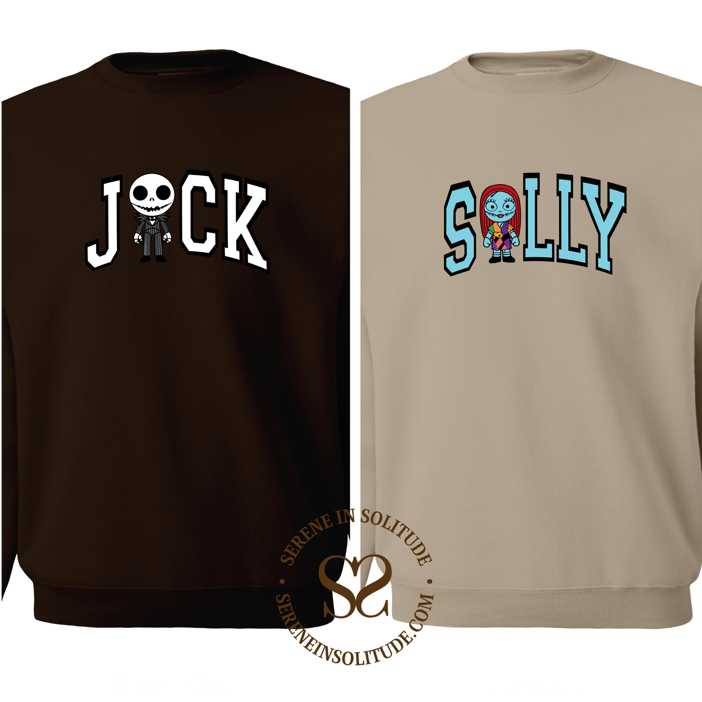 Jack & Sally Matching Sweatshirts